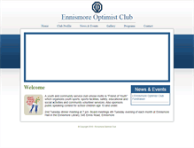 Tablet Screenshot of ennismoreoptimistclub.com
